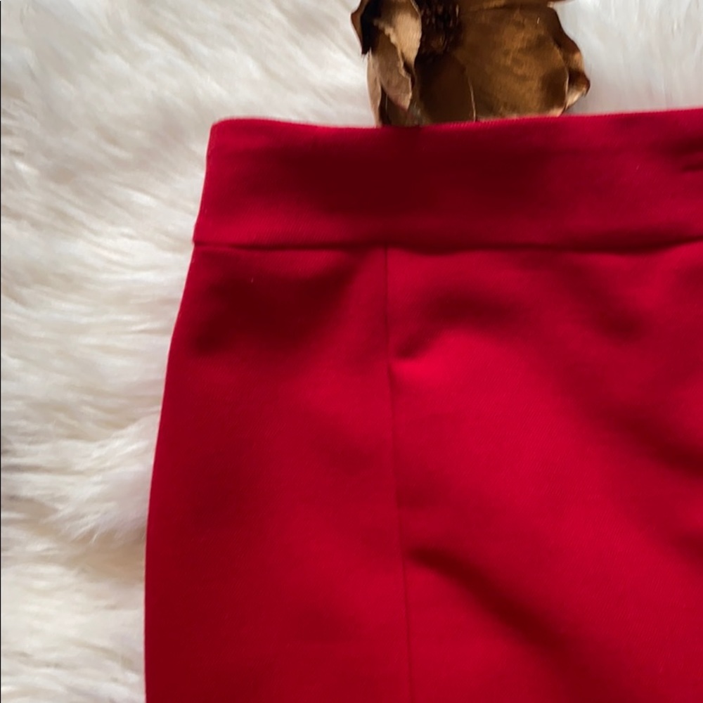 Red Ann Taylor skirt - Picture 6 of 8